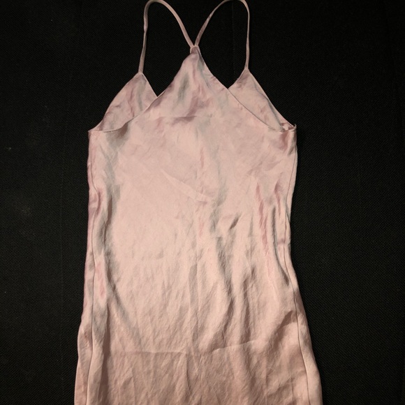 Solemio Los Angeles satin mermaid trim maxi dress - Picture 2 of 6